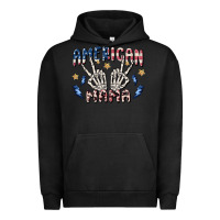 Pigment Black american mama Urban Hoodie - MaliasSmallBusiness