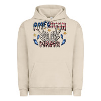 Pigment French Oak american mama Urban Hoodie - MaliasSmallBusiness