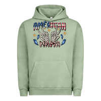 Pigment Oil Green american mama Urban Hoodie - MaliasSmallBusiness