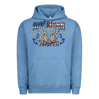 Pigment Pebble Blue american mama Urban Hoodie - MaliasSmallBusiness