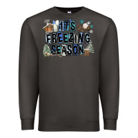 Smoke It's Freezing Season Premium Sweatshirt - FaDigitalArtStudio