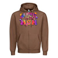 Chestnut oh honey i am that mom Zipper Hoodie - Zillion Design Studio