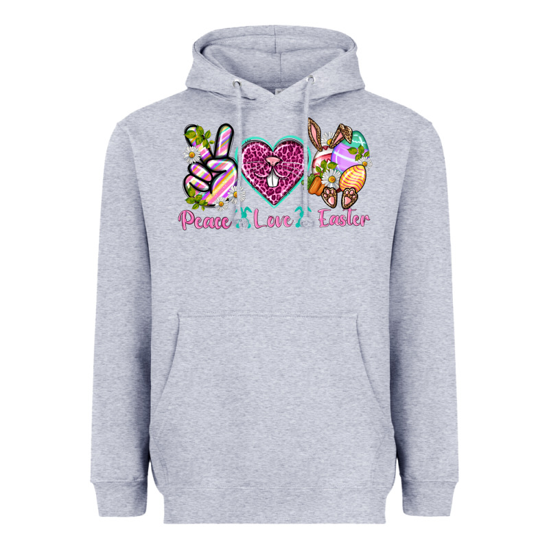 Peace Love Easter Heavyweight Hoodie by Neo Western | Teevron