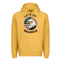 Mustard Lets Go Brandon American Bald Eagle Premium Hoodie - Jasminsmagicworld