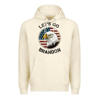 Sandshell Lets Go Brandon American Bald Eagle Premium Hoodie - Jasminsmagicworld