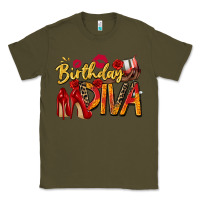 Army Green birthday diva Classic Tee - Zillion Design Studio