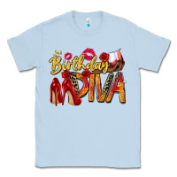 Dusty Blue birthday diva Classic Tee - Zillion Design Studio