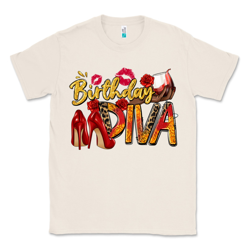 Birthday Diva Classic Tee by Zillion Design Studio | Teevron