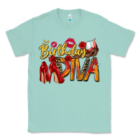 Seafoam birthday diva Classic Tee - Zillion Design Studio
