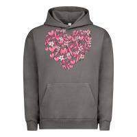 Pigment Tornado breast cancer awareness heart Urban Hoodie - MaliasSmallBusiness
