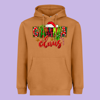 Christmas Gamma Claus Heavyweight Hoodie Designed By Fadigitalartstudio