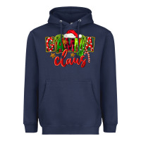 Navy christmas gamma claus Heavyweight Hoodie - FaDigitalArtStudio