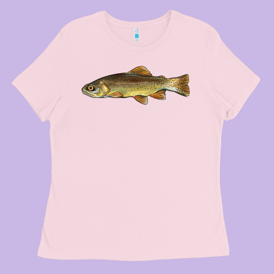 Arizona Apache Trout Fish Ladies Tee Designed By Barkaloodesign