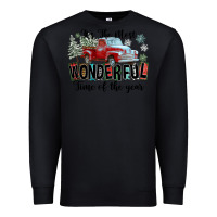 Black It's The Most Wonderful Time Of The Year Premium Sweatshirt - FaDigitalArtStudio