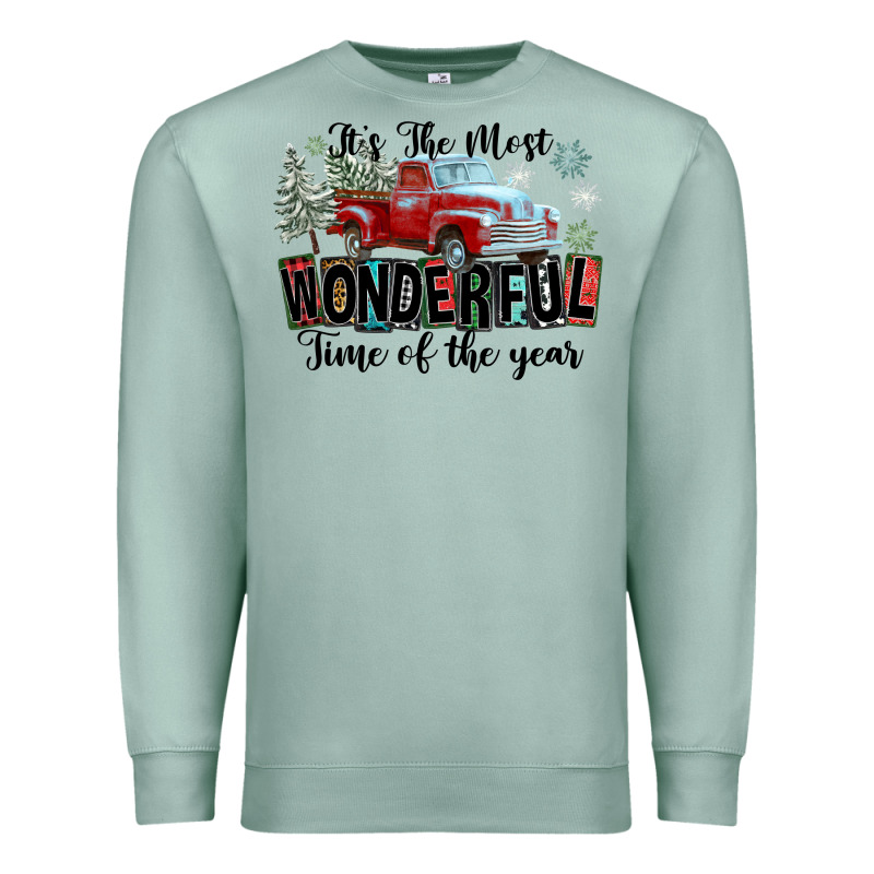 It's The Most Wonderful Time Of The Year Premium Sweatshirt by FaDigitalArtStudio | Teevron