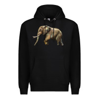 Black Elephant Premium Hoodie - LillyAllenDesigns