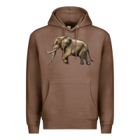 Chestnut Elephant Premium Hoodie - LillyAllenDesigns