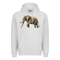 Dove Grey Elephant Premium Hoodie - LillyAllenDesigns