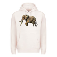 Pale Pink Elephant Premium Hoodie - LillyAllenDesigns