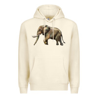 Sandshell Elephant Premium Hoodie - LillyAllenDesigns