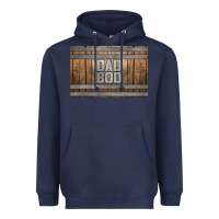 Navy dad bod whiskey barrel skinny metal can holder Heavyweight Hoodie - HRA Design Shop