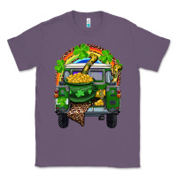 Lavender St Patrick's Day Truck With Pot Of Gold Horseshoe And Rainbow Classic Tee - RanaPortraitStore