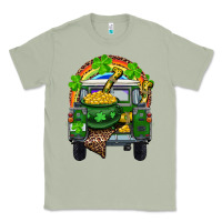 Matcha St Patrick's Day Truck With Pot Of Gold Horseshoe And Rainbow Classic Tee - RanaPortraitStore