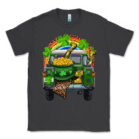 Smoke St Patrick's Day Truck With Pot Of Gold Horseshoe And Rainbow Classic Tee - RanaPortraitStore