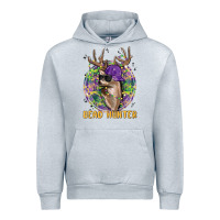 Heather Grey bead hunter Urban Hoodie - MaliasSmallBusiness