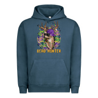Pigment Midnight Navy bead hunter Urban Hoodie - MaliasSmallBusiness