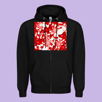 Zipper Hoodie christmas candies