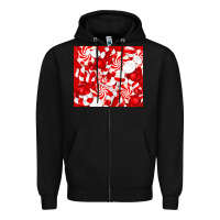 Black christmas candies Zipper Hoodie - RanaPortraitStore
