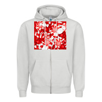Dove Grey christmas candies Zipper Hoodie - RanaPortraitStore