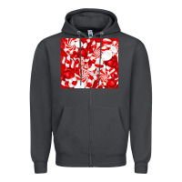 Smoke christmas candies Zipper Hoodie - RanaPortraitStore