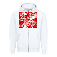 White christmas candies Zipper Hoodie - RanaPortraitStore