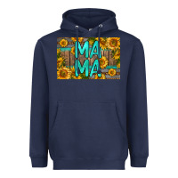 Navy mama whiskey barrel skinny metal can holder Heavyweight Hoodie - HRA Design Shop