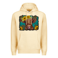 Pina Colada western leopard buffalo plaid baby highland cow Premium Hoodie - BarkalooDesign