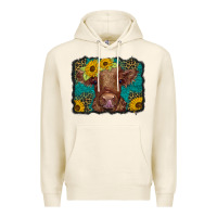 Tofu western leopard buffalo plaid baby highland cow Premium Hoodie - BarkalooDesign