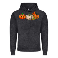 Vintage Black pumpkins face Vintage Hoodie - AdoDesignShop