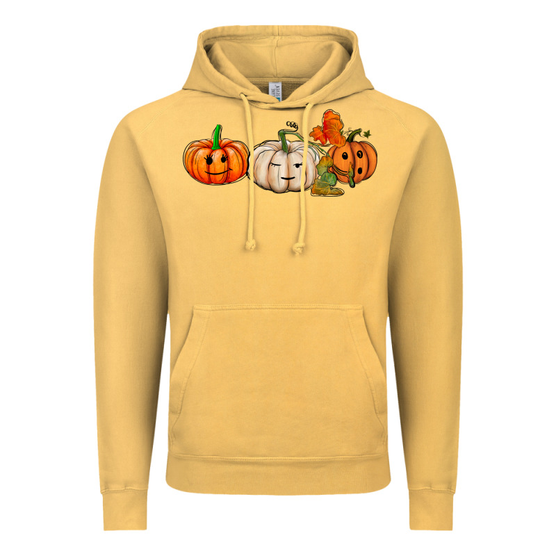 Pumpkins Face Vintage Hoodie by AdoDesignShop | Teevron