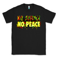 Black no justice no peace Classic Tee - Zillion Design Studio