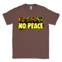 Chestnut no justice no peace Classic Tee - Zillion Design Studio