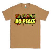 Toasted Coconut no justice no peace Classic Tee - Zillion Design Studio