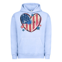 Pigment Grape Ice usa heart Urban Hoodie - MaliasSmallBusiness