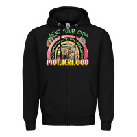 Black mind your own motherhood Zipper Hoodie - Zillion Design Studio