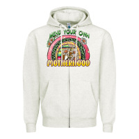 Oatmeal Heather mind your own motherhood Zipper Hoodie - Zillion Design Studio