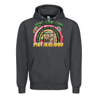 Smoke mind your own motherhood Zipper Hoodie - Zillion Design Studio