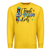 Lemon i teach au some kids Premium Sweatshirt - CowhideDigitalArt