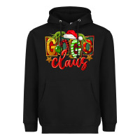 Black christmas gogo claus Heavyweight Hoodie - FaDigitalArtStudio