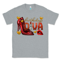 Heather Grey birthday diva Classic Tee - texasbilliewilder